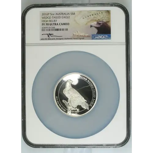 2016P 5oz Wedge-Tailed Eagle High Relief ULTRA CAMEO (2)