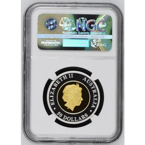 2016P Bi-Met Wedge-Tailed Eagle Au 1/2oz - Ag 1/2oz ULTRA CAMEO (3)