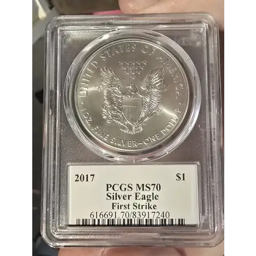 2017 $1 Silver Eagle First Strike