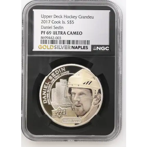 2017 Daniel Sedin Upper Deck Hockey Grandeu ULTRA CAMEO (2)