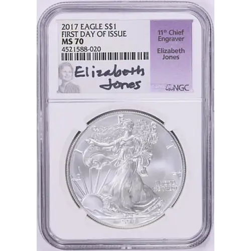 2017 Eagle MS70 NGC [B-1][B-5][B-6][B-8]