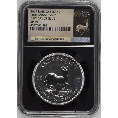 2017 KRUGERRAND 50TH ANNIV. FIRST DAY OF ISSUE (2)