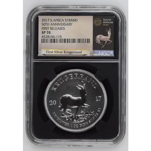 2017 KRUGERRAND 50TH ANNIV. FIRST RELEASES (2)