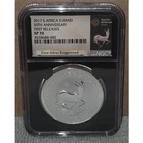 2017 KRUGERRAND 50TH ANNIV. FIRST RELEASES