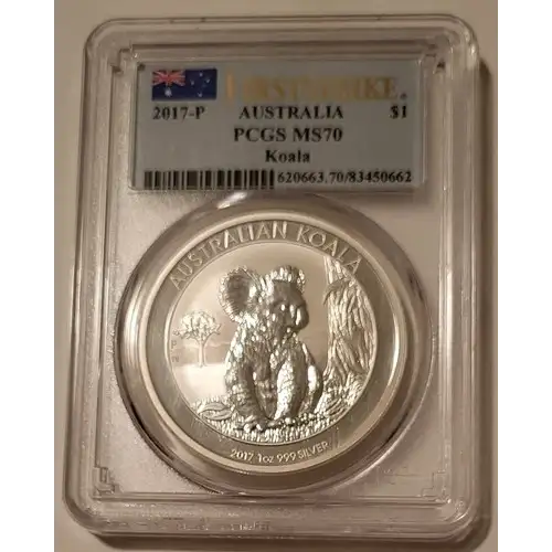 2017-P $1 Koala Ag