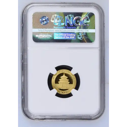 2017 Panda-First Day of Issue One of First 1150 Struck (3)