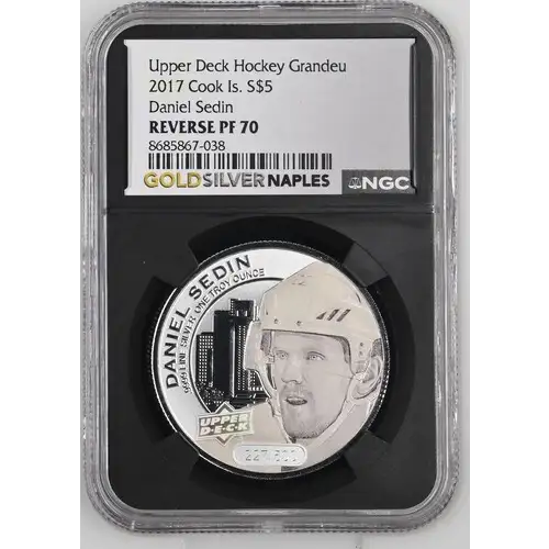 2017 Upper Deck Hockey Grandeur - Daniel Sedin  SP 70