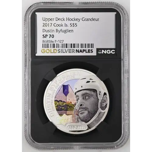 2017 Upper Deck Hockey Grandeur - Dustin Byfuglien SP 70