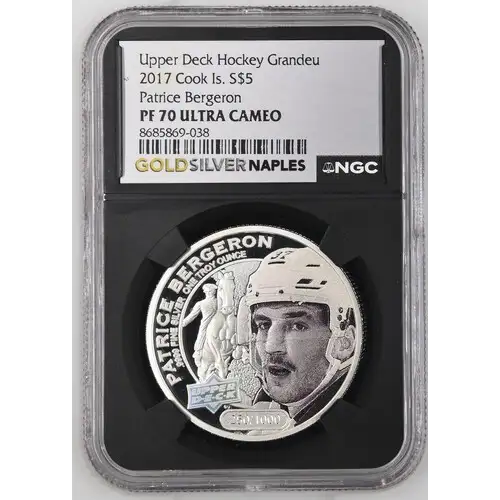 2017 Upper Deck Hockey Grandeur - Patrice Bergeron PF 70 UC