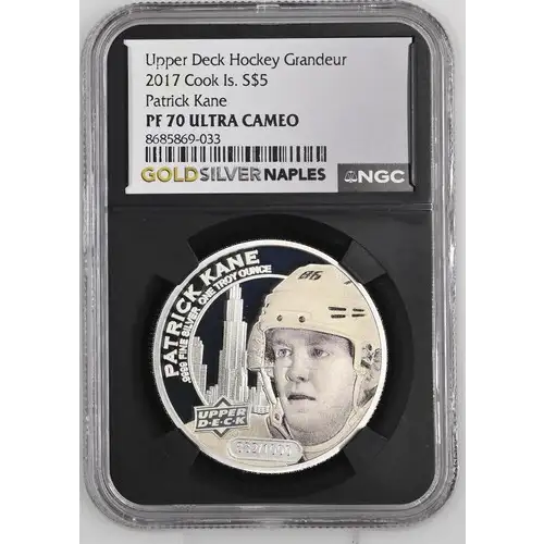 2017 Upper Deck Hockey Grandeur - Patrick Kane PF 70 UC