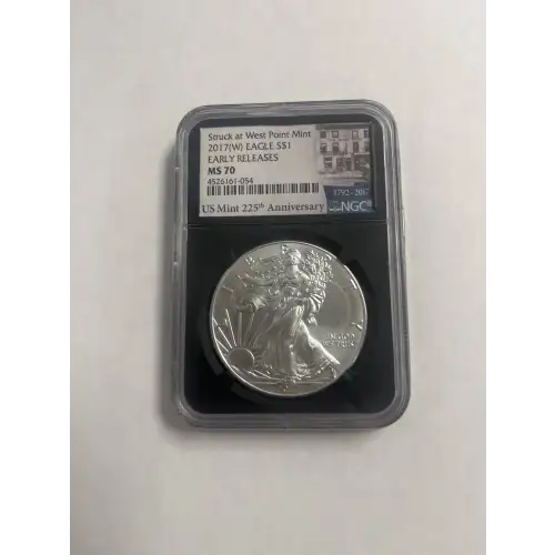 2017 (W) Eagle S$1 MS70 Early Releases