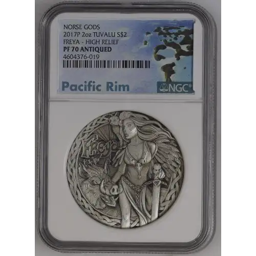 2017P 2oz FREYA - HIGH RELIEF NORSE GODS (2)