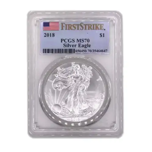 2018 $1 Silver Eagle First Strike