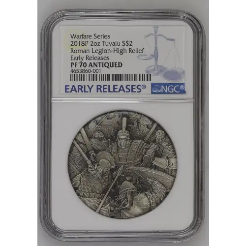 2018P 2oz Roman Legion-High Relief Early Releases Warfare Series (2)