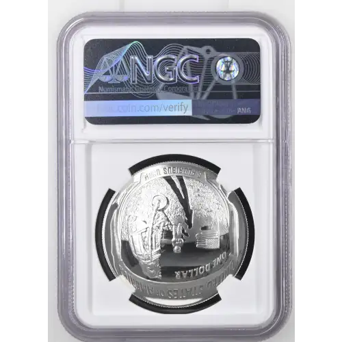 2019 Apollo 11 50th Anniv. First .999 Silver Commem. ULTRA CAMEO (3)