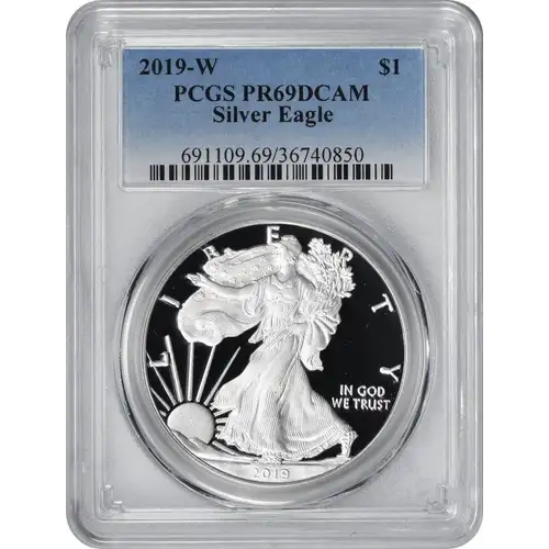 2019-S $1 Silver Eagle, DCAM