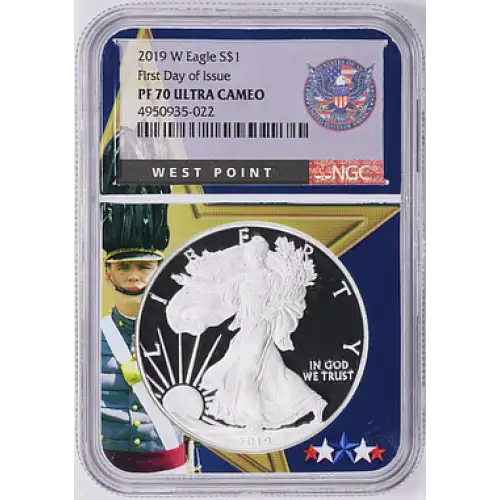 2019 W Eagle S$1 PF70UC First Day of Issue (3)