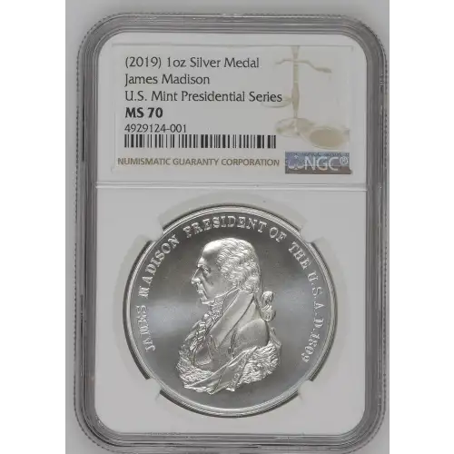 (2019)1oz James Madison Presidential Series (2)