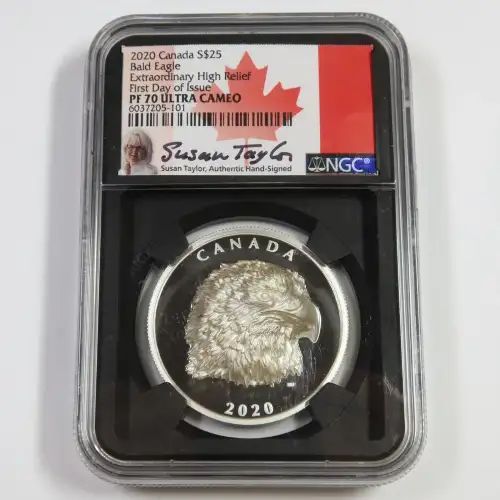 2020 Bald Eagle - FDI Extraordinary High Relief ULTRA CAMEO