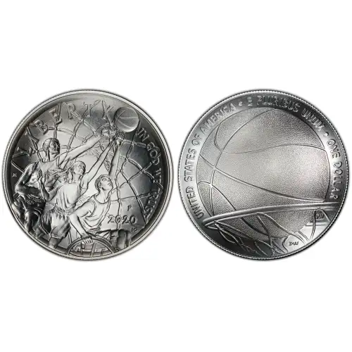 2020-P $1 Basketball Hall of Fame First Strike (2)