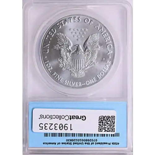 2020 - P - ANACS - MS70 - $1 Silver Eagle  (2)