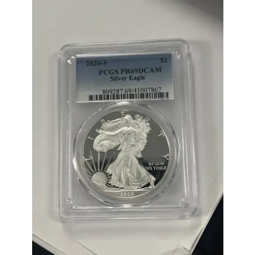 2020-S $1 Silver Eagle, DCAM