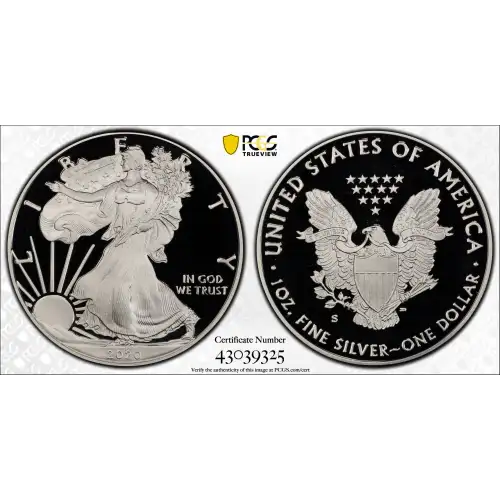 2020-S $1 Silver Eagle First Strike, DCAM (2)