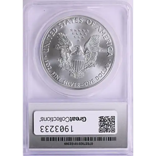 2020 - (S) - ANACS - MS70 - $1 Silver Eagle  (2)