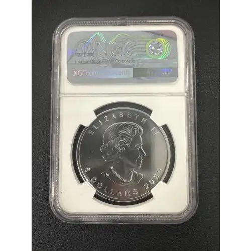 2020 W 1oz Canada Maple Leaf Burnished MS70 NGC  (2)