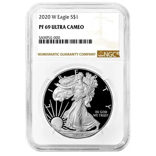 2020 W Eagle PF69UC White NGC