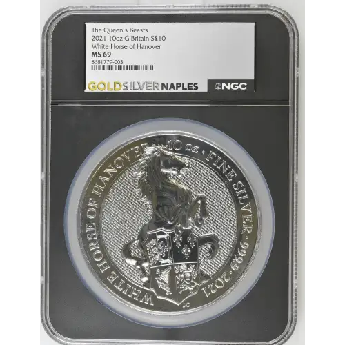 2021 10oz White Horse of Hanover The Queen's Beasts (2)
