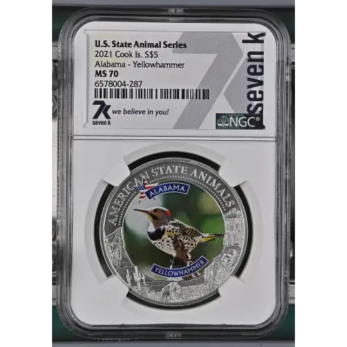 2021 Alabama - Yellowhammer U.S. State Animal Series (2)