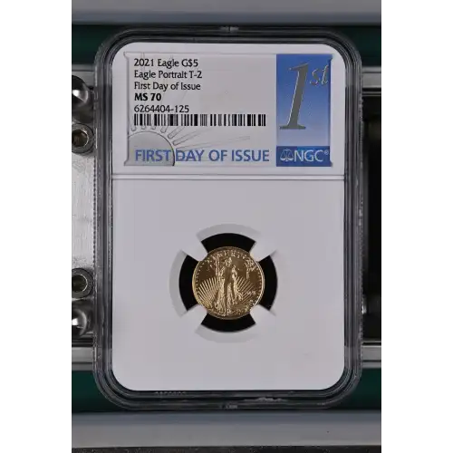 2021 Eagle Portrait T-2 First Day of Issue (2)