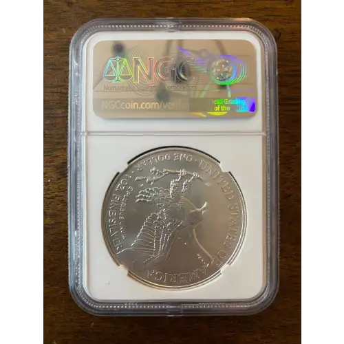 2021 Eagle S$1 - Silver Eagle Landing T-2 - Early Releases - MS70 - NGC (2)