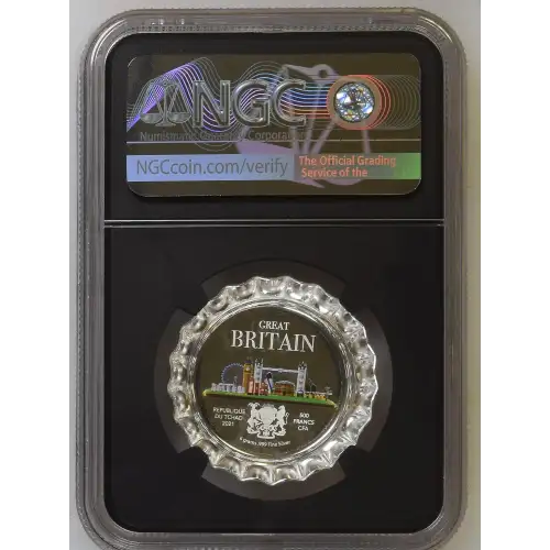 2021 Great Britain Bottle Cap World Landmarks ULTRA CAMEO (3)