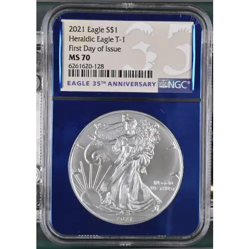 2021 Heraldic Eagle T-1 First Day of Issue (2)