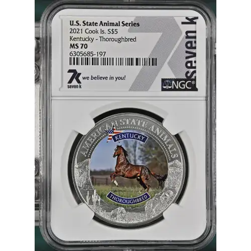 2021 Kentucky - Thoroughbred U.S. State Animal Series (2)