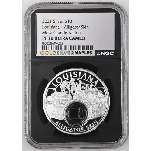 2021 Louisiana - Alligator Skin - Mesa Grande Nation - PF 70 UC