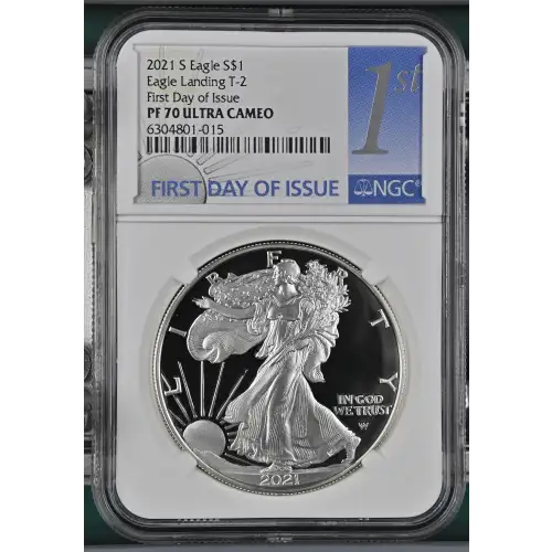 2021 S Eagle Landing T-2 First Day of Issue ULTRA CAMEO (2)
