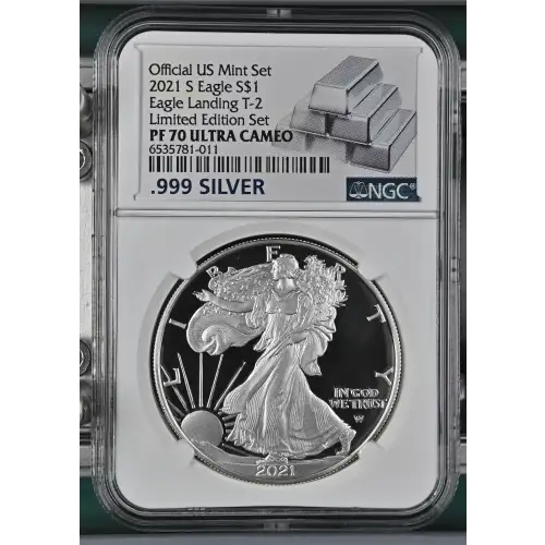 2021 S Eagle Landing T-2 Limited Edition Set Official US Mint Set ULTRA CAMEO (2)