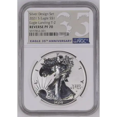 2021 S Eagle Landing T-2 Silver Design Set (2)