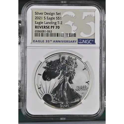 2021 S Eagle Landing T-2 Silver Design Set (2)