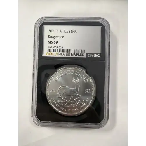 2021 SOUTH AFRICA KRUGERRAND MS69 NGC