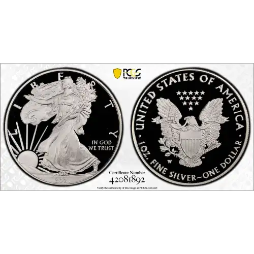 2021-W $1 Silver Eagle - Type 1, DCAM (2)