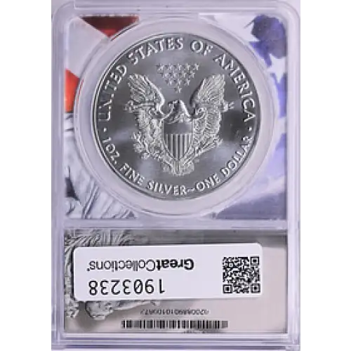 2021 - (W) - ANACS - MS70 - $1 Silver Eagle  (2)