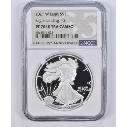 2021 W Eagle Landing T-2 PF 70 UC