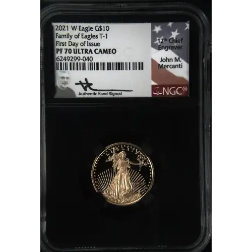 2021 W Family of Eagles T-1 First Day of Issue ULTRA CAMEO (2)