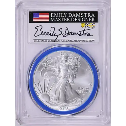 2021 - (W) - PCGS - MS70 - $1 Silver Eagle T-2 [B-2]