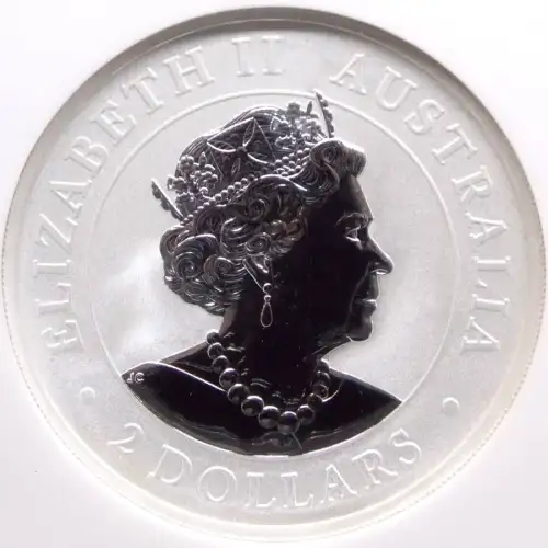 2021p Australia Wedge-Tailed - Ultra High Relief -  First Day of Issue - Reverse NGC PF70 - 2 oz Silver (3)
