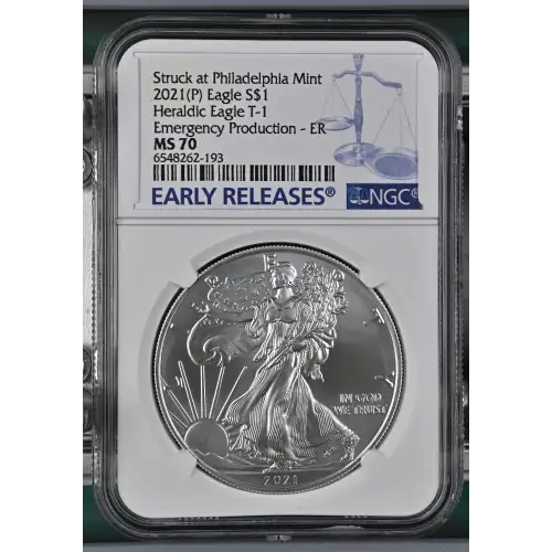 2021(P) Heraldic Eagle T-1 Early Releases Struck at Philadelphia (2)